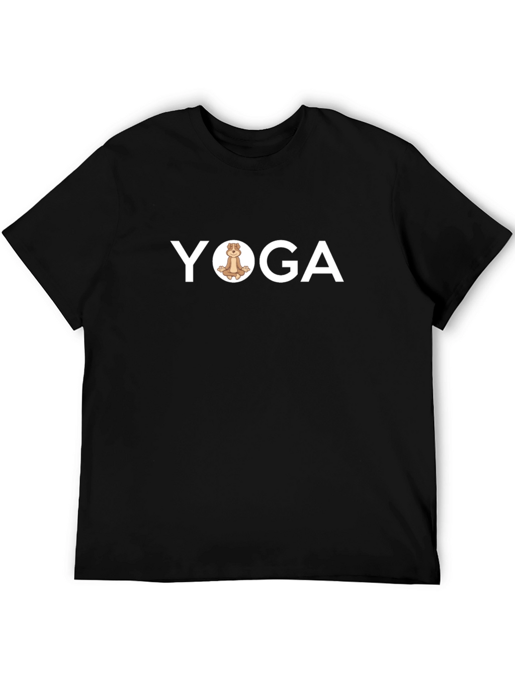 Yoga T-Shirt - Meditating Animal Design