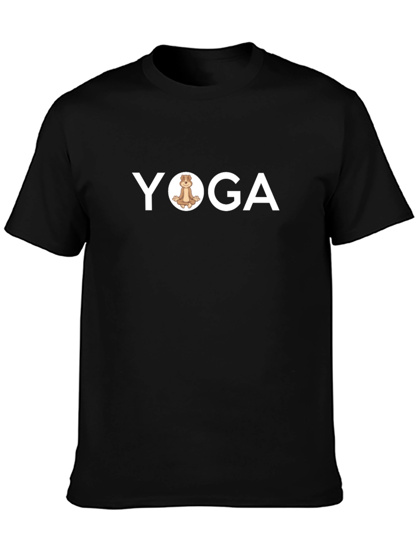 Yoga T-Shirt - Meditating Animal Design