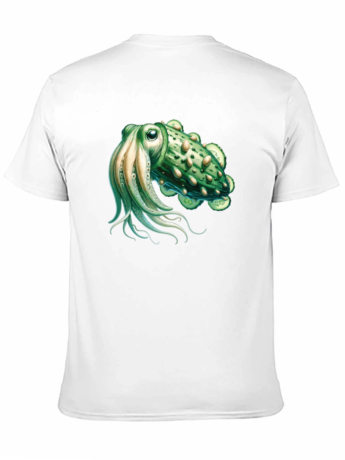 Cuttlefish Graphic Tee - Unique Sea Creature Design