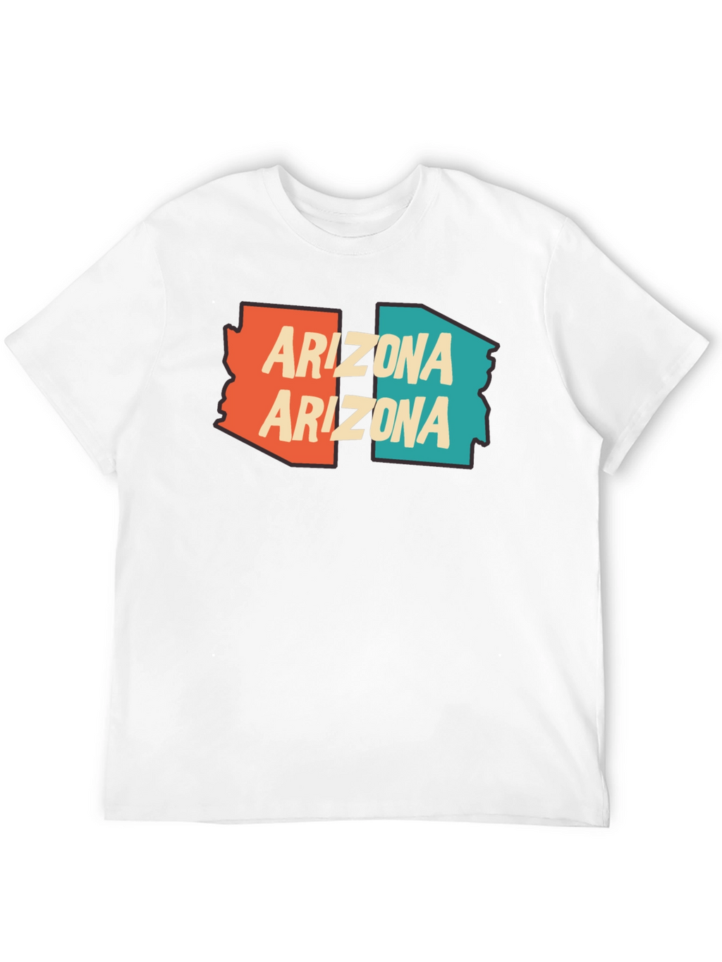 Arizona Graphic Tee - State Pride Black T-Shirt