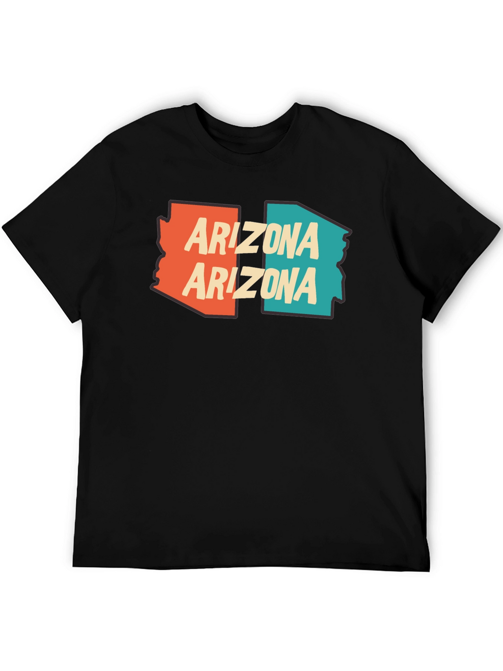 Arizona Graphic Tee - State Pride Black T-Shirt