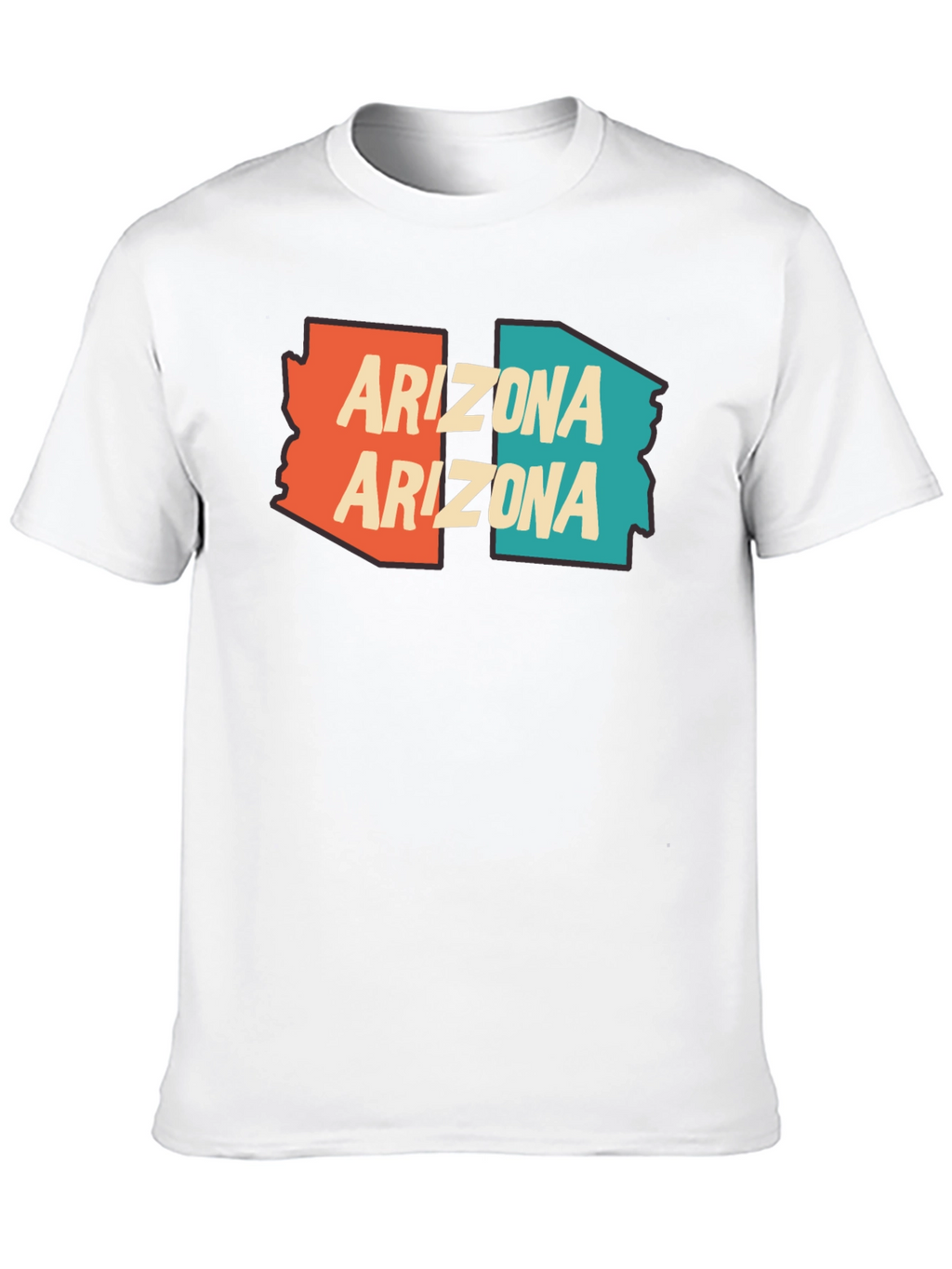 Arizona Graphic Tee - State Pride Black T-Shirt