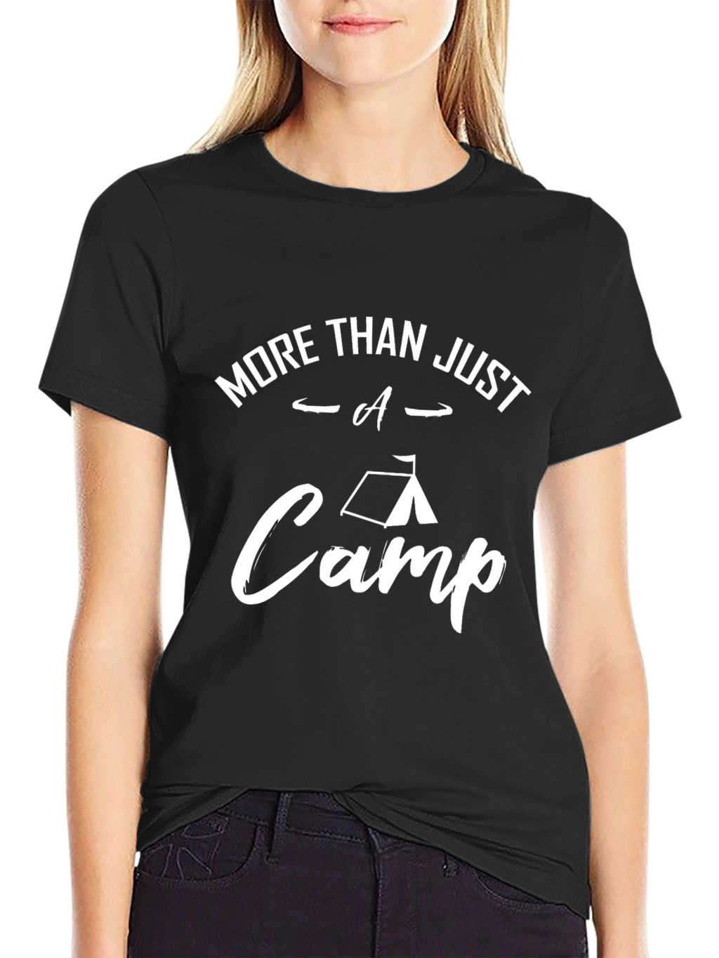 More Than Just A Camp Black T-Shirt