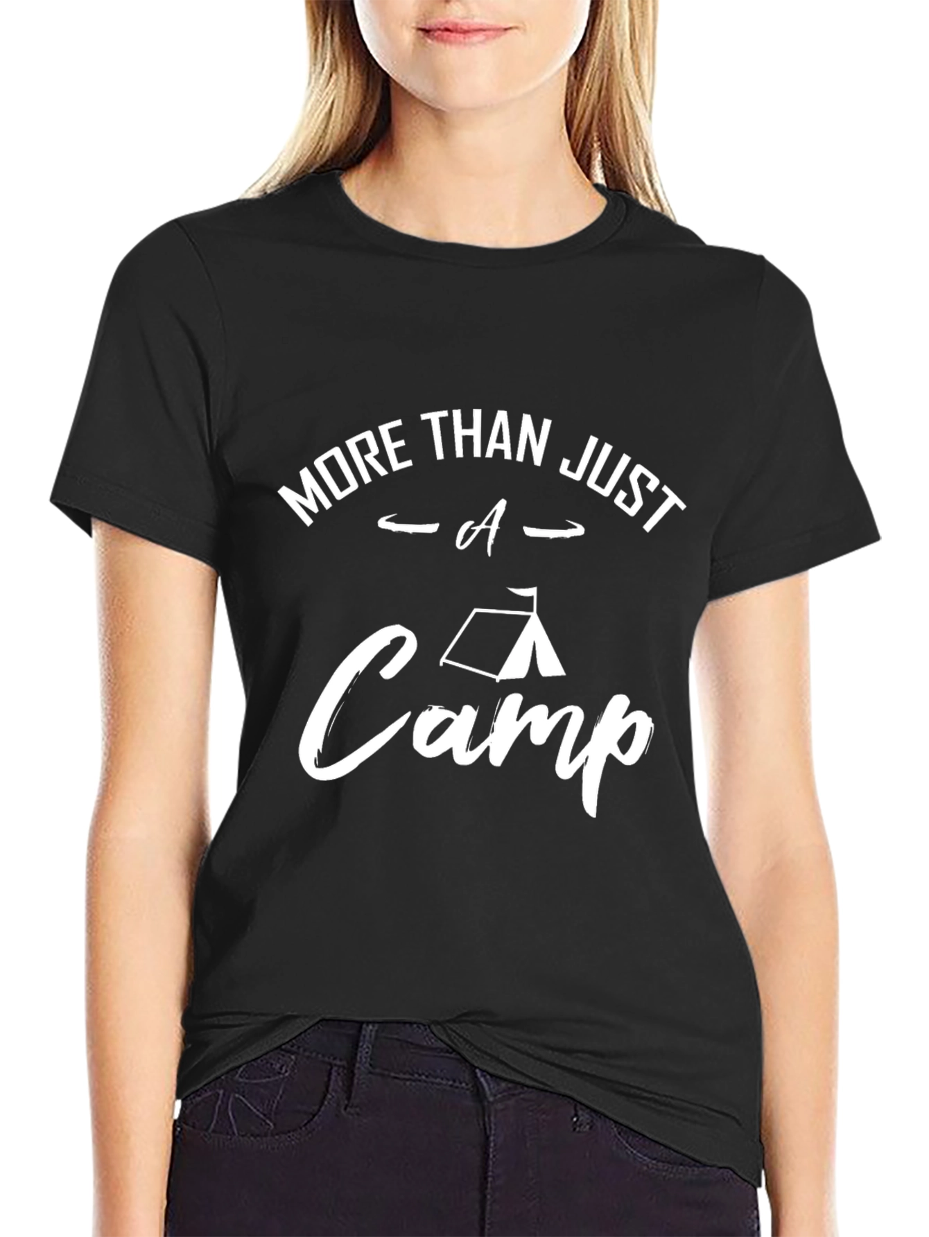 More Than Just A Camp Black T-Shirt