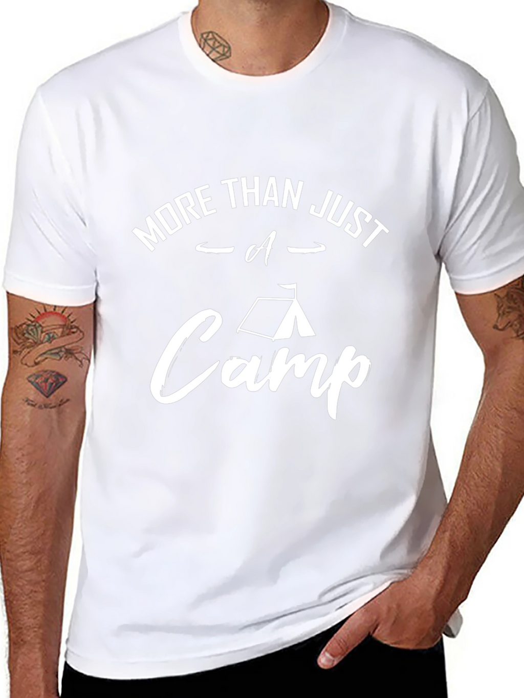 More Than Just A Camp Black T-Shirt