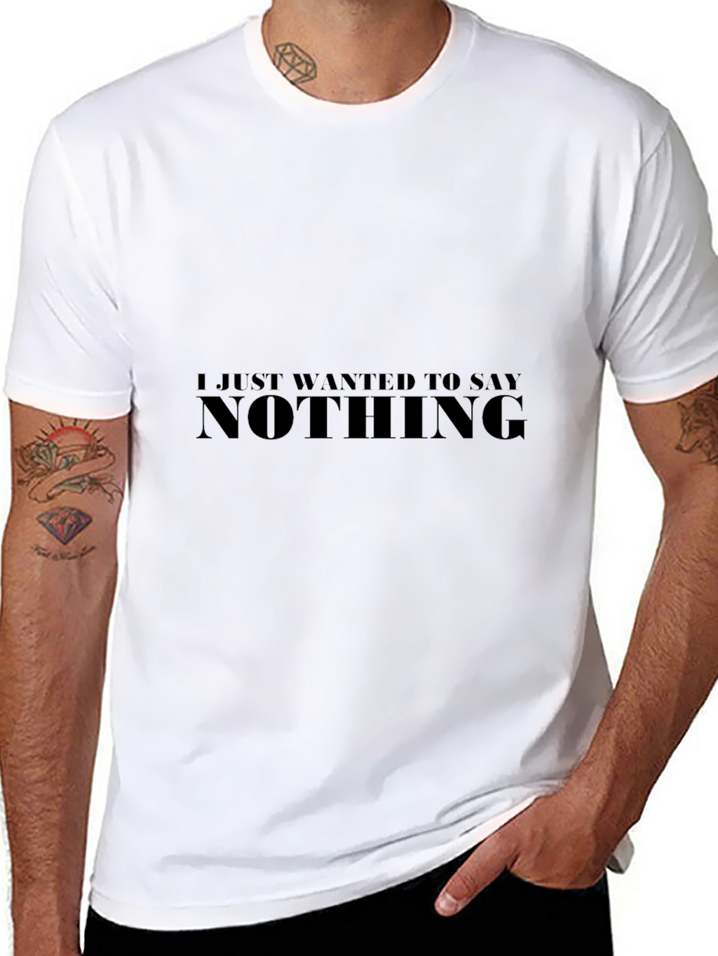 Nothing To Say Graphic Tee
