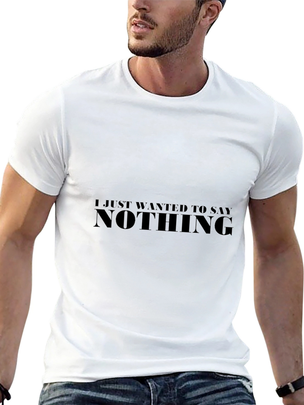 Nothing To Say Graphic Tee