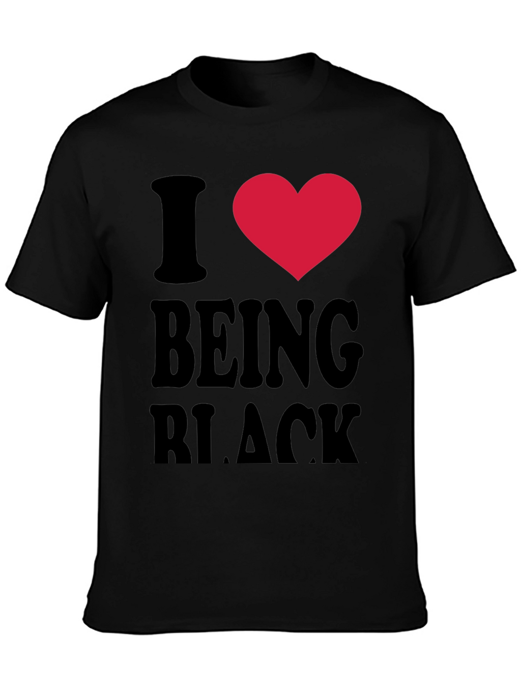 I Heart Being Black Graphic Tee