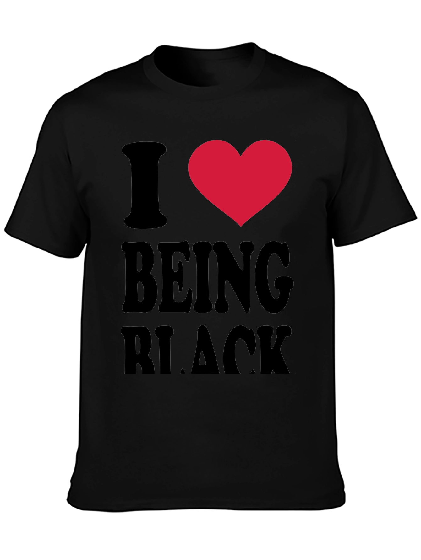 I Heart Being Black Graphic Tee