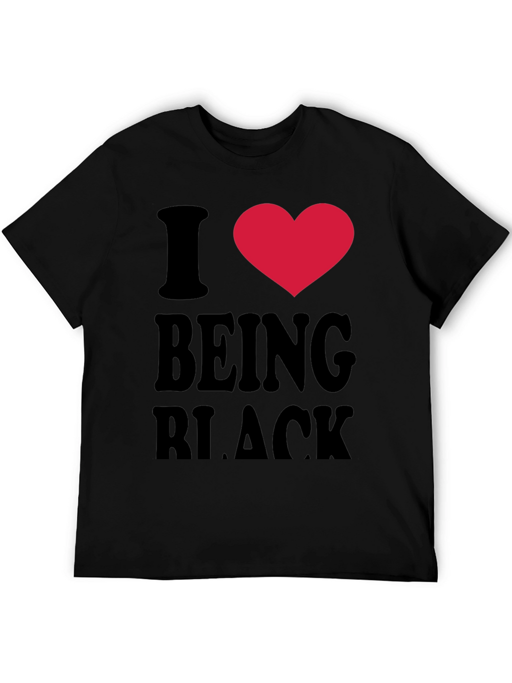 I Heart Being Black Graphic Tee