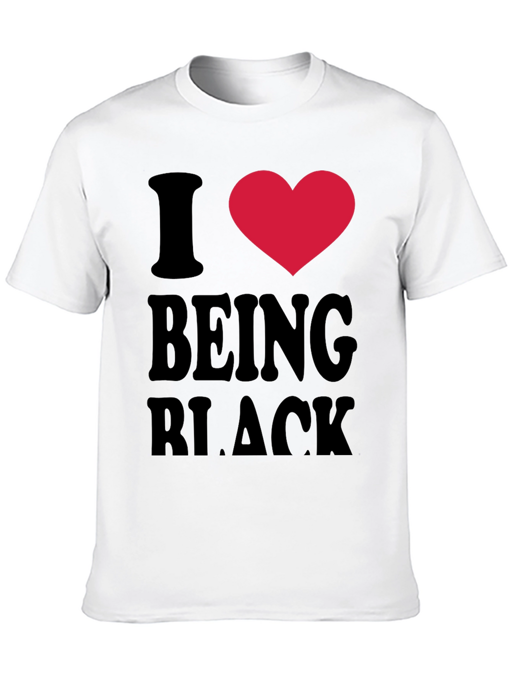 I Heart Being Black Graphic Tee