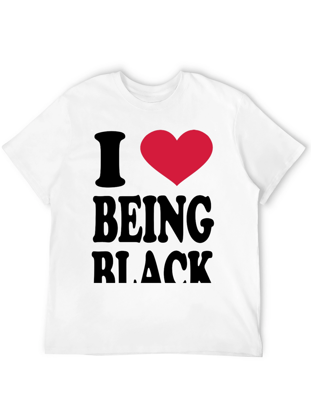 I Heart Being Black Graphic Tee