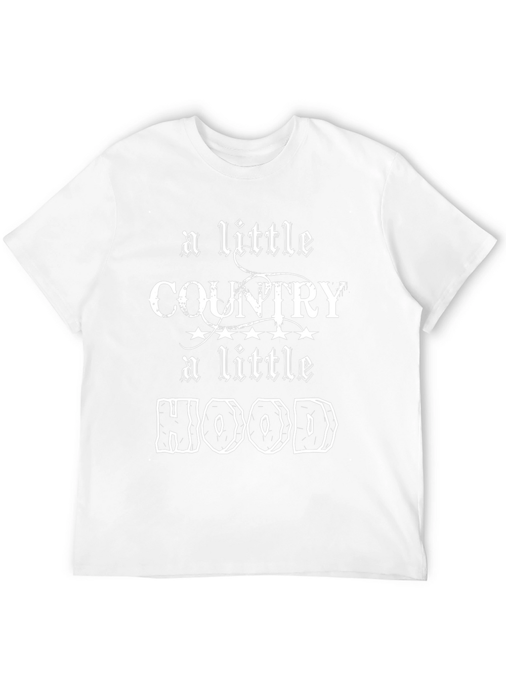 A Little Country A Little Hood Graphic T-Shirt