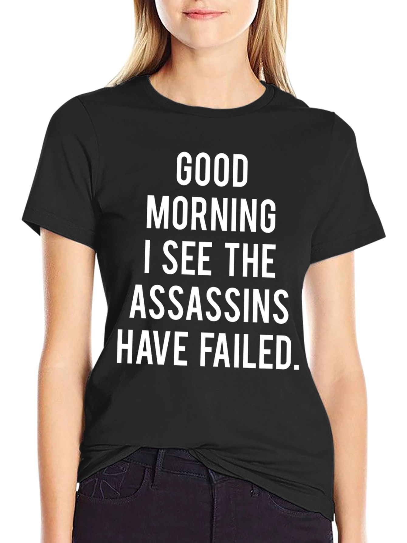 Funny Assassins Failed T-Shirt - Sarcastic Humor Tee