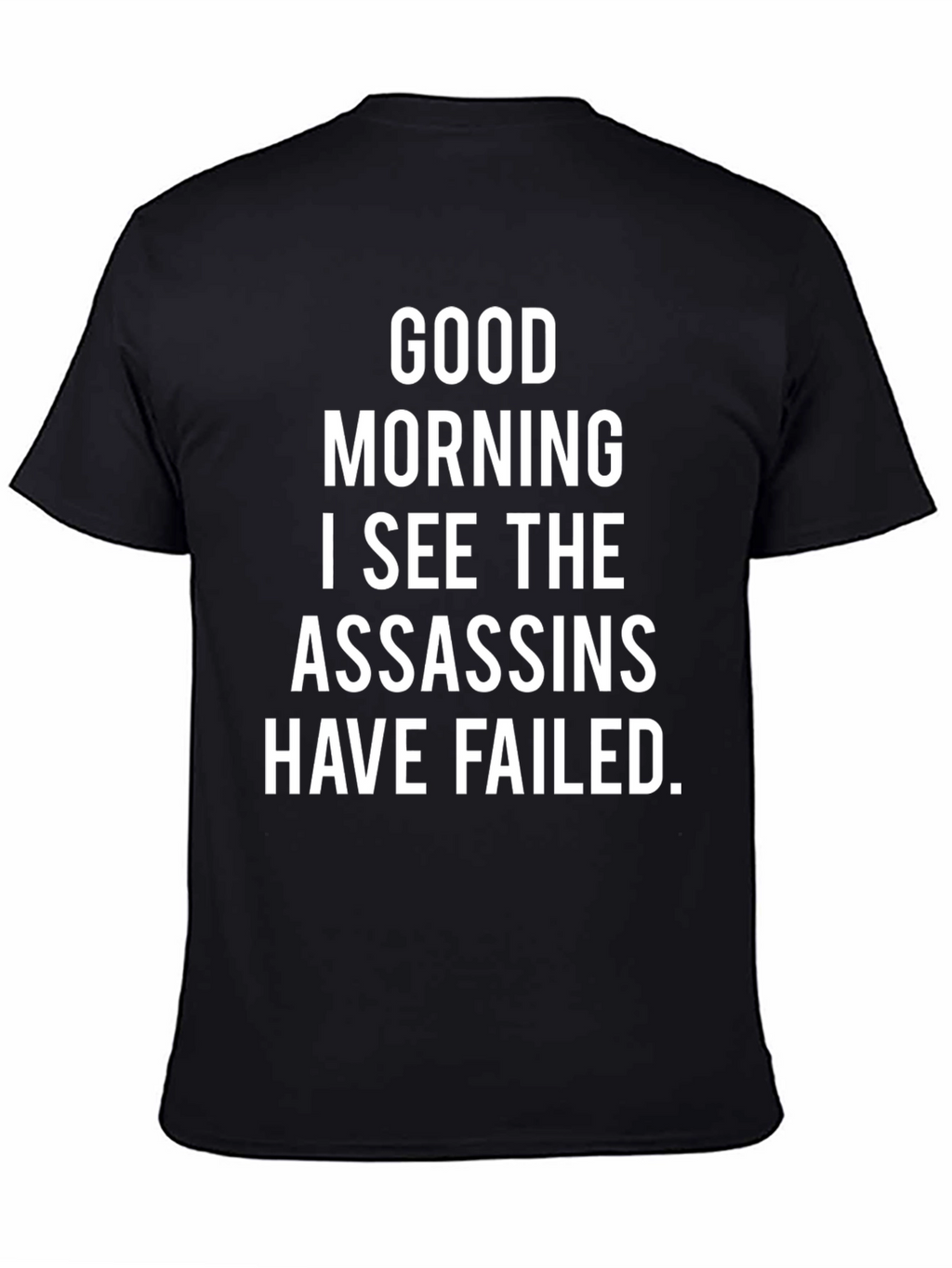 Funny Assassins Failed T-Shirt - Sarcastic Humor Tee