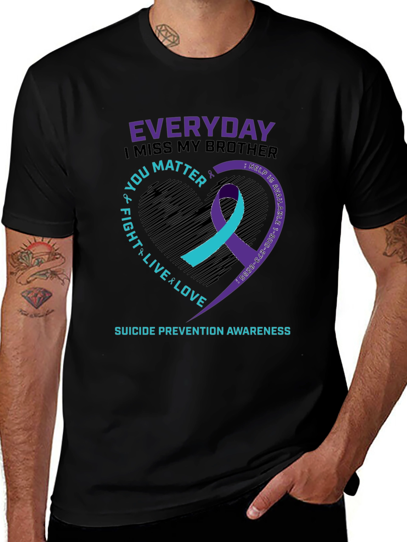 Suicide Prevention Awareness T-Shirt