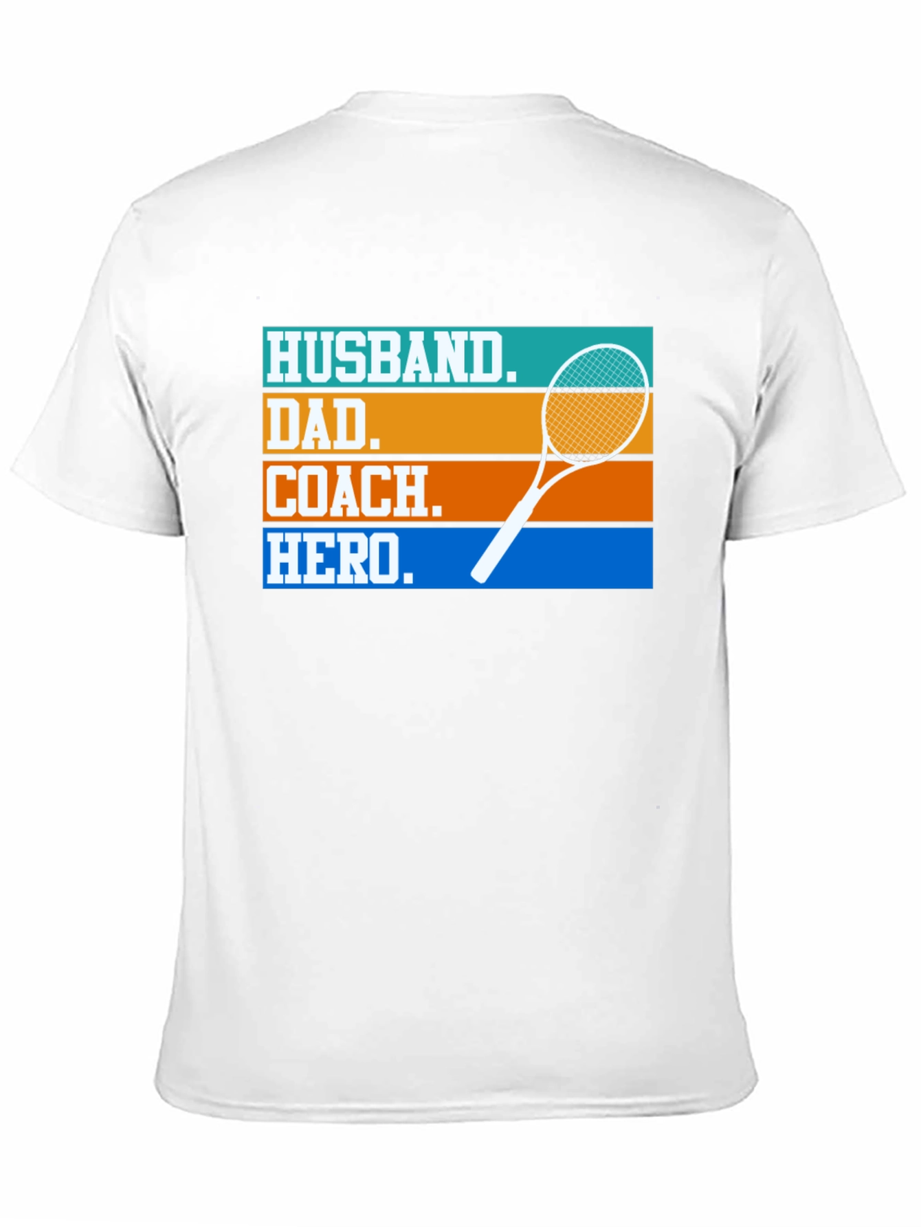 Husband Dad Coach Hero T-Shirt