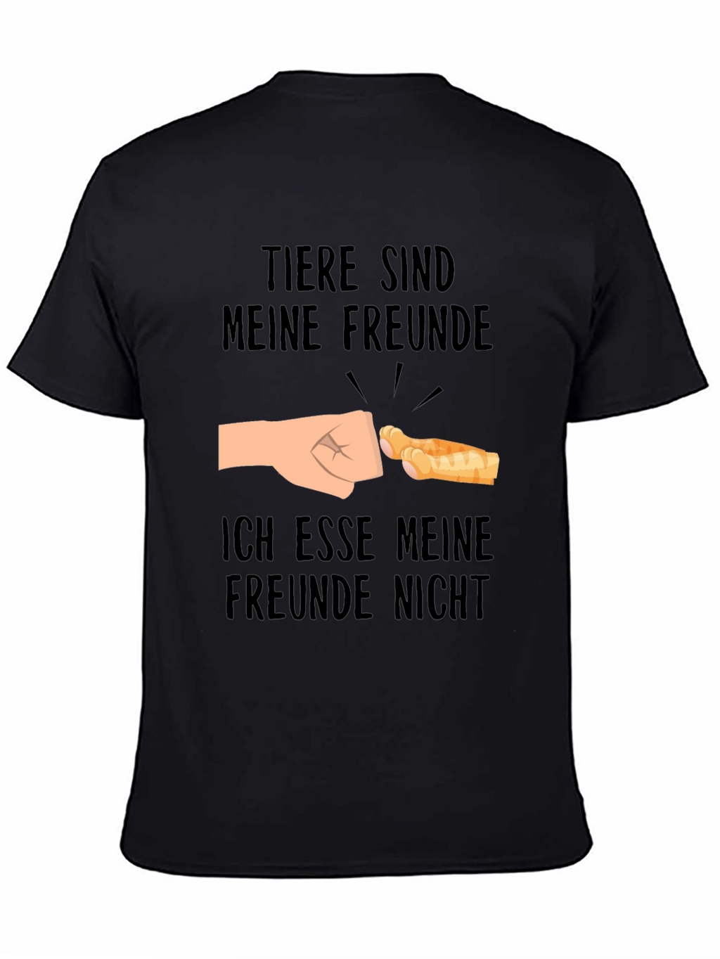 Tiere Sind Meine Freunde T-Shirt: Animal Lover Tee