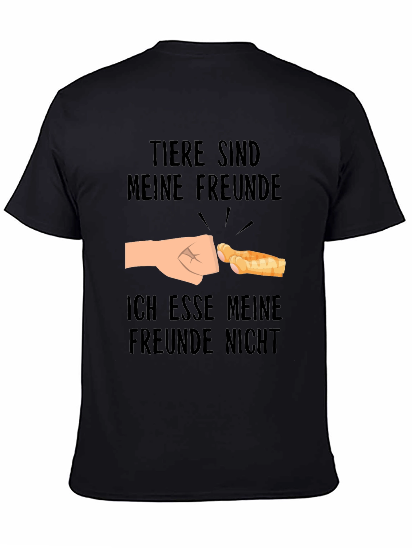 Tiere Sind Meine Freunde T-Shirt: Animal Lover Tee