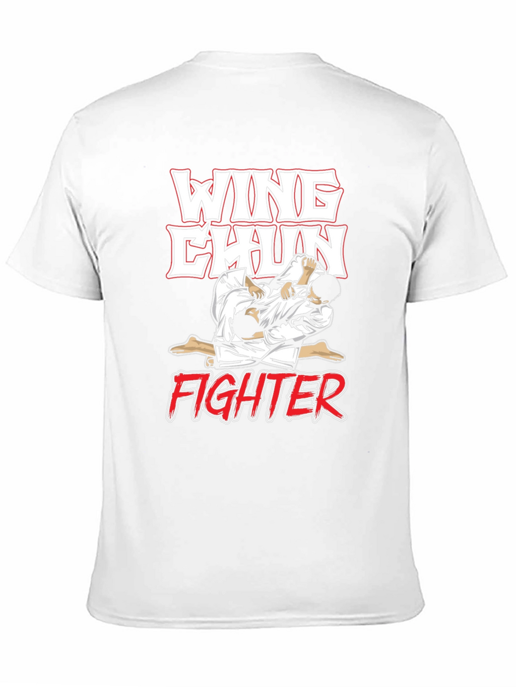 Wing Chun Fighter Graphic T-Shirt - Martial Arts Tee