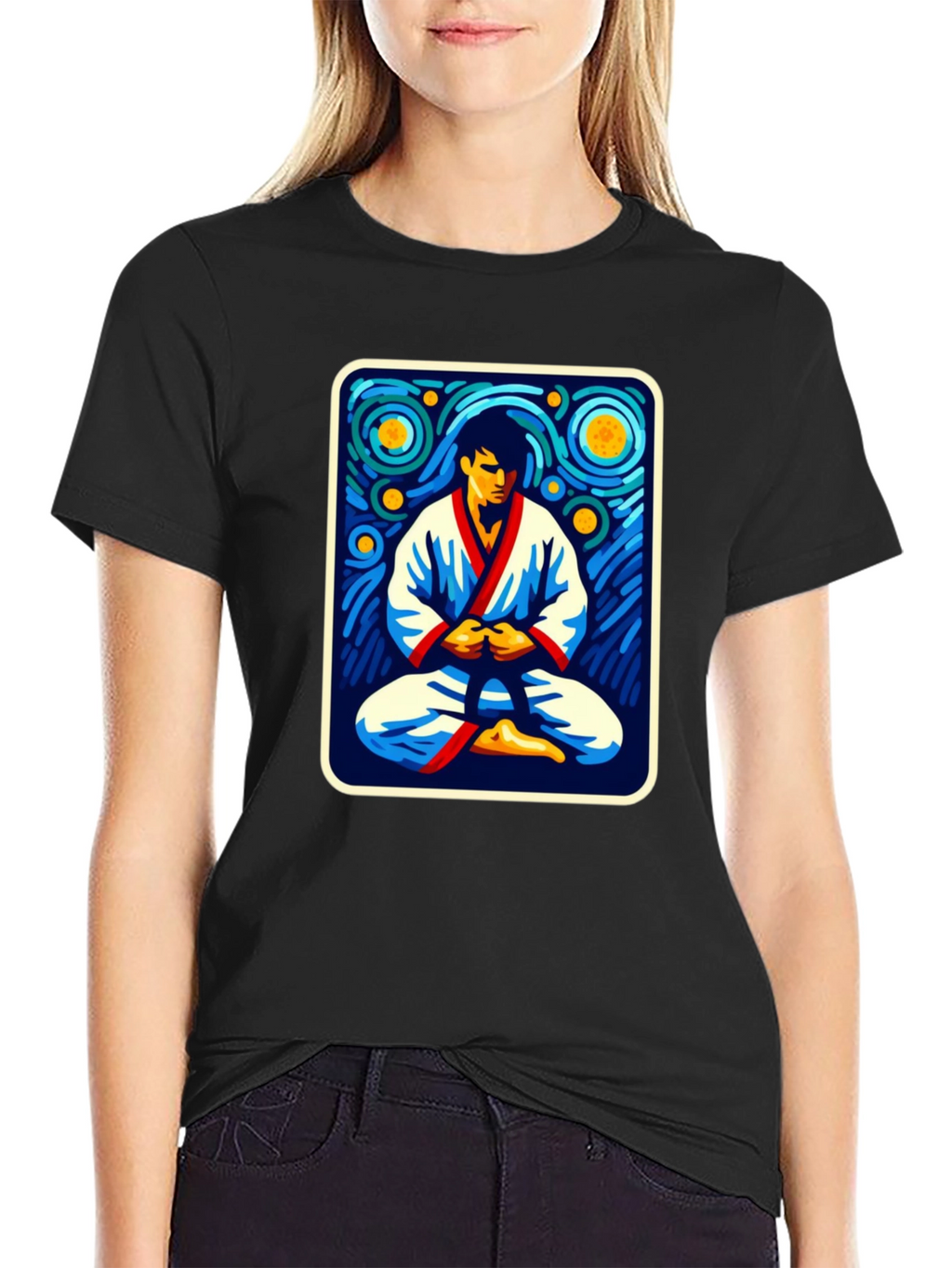 Starry Night Karate T-Shirt