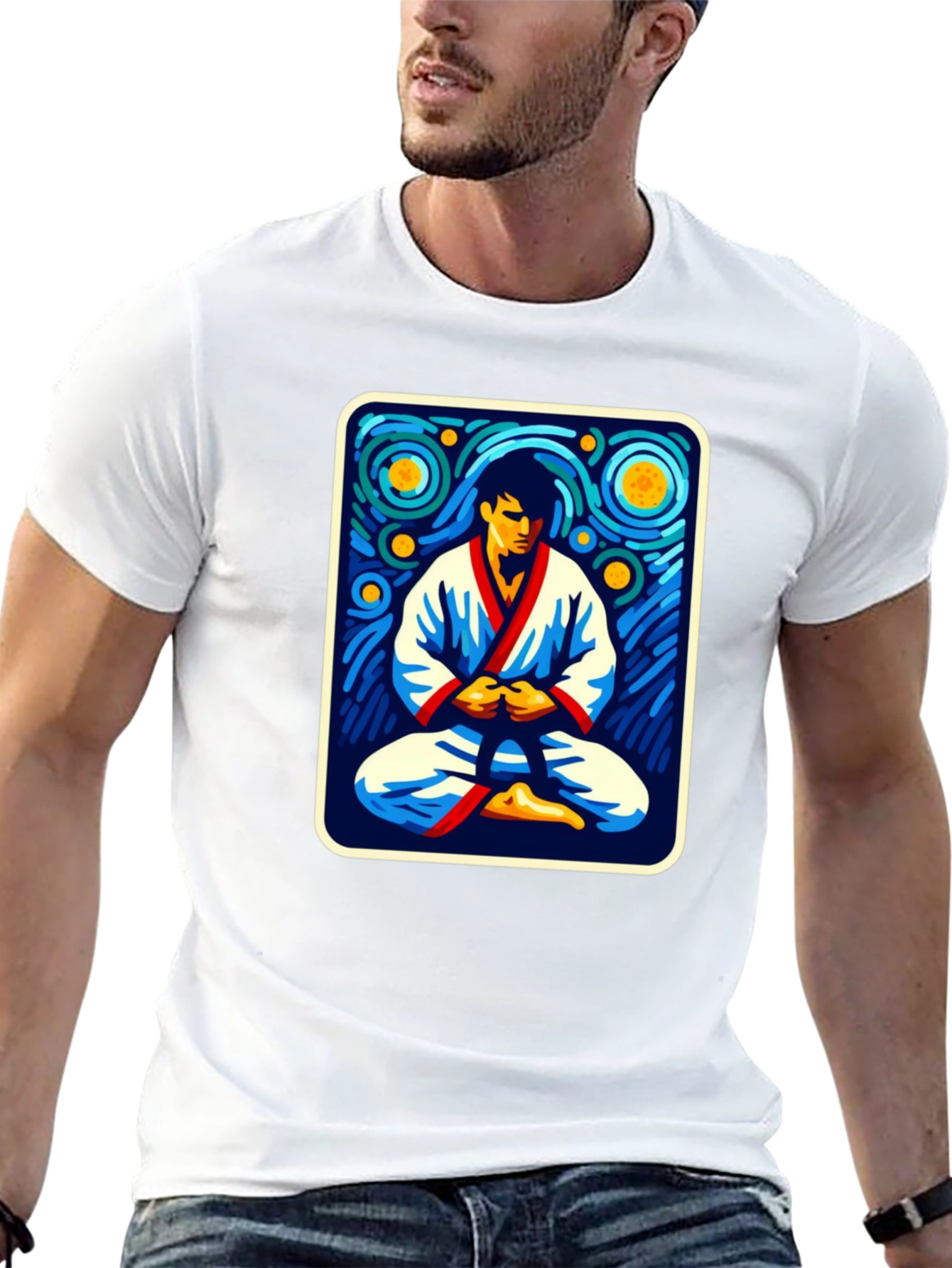 Starry Night Karate T-Shirt
