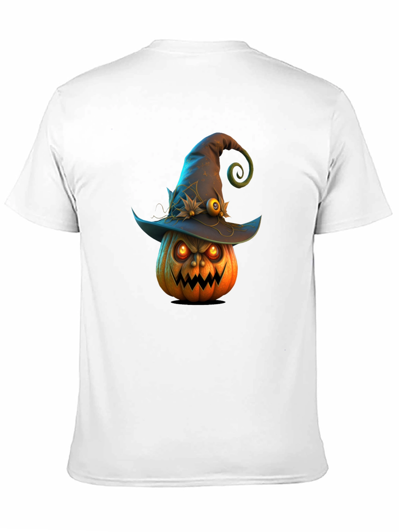Halloween Pumpkin Witch Hat T-Shirt