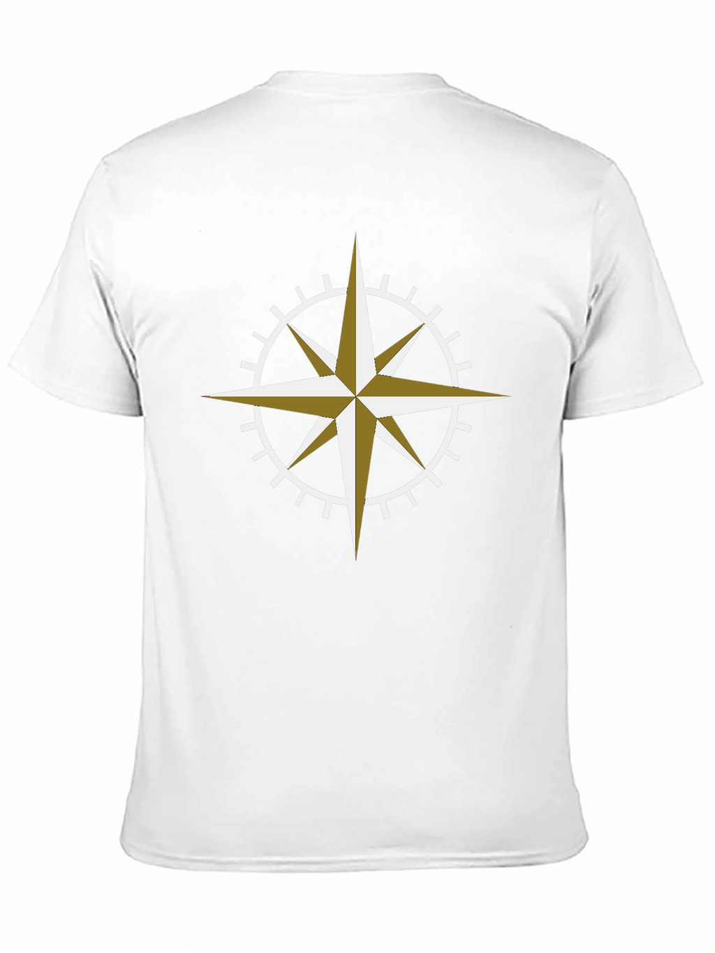 Compass Rose Graphic Tee - Black