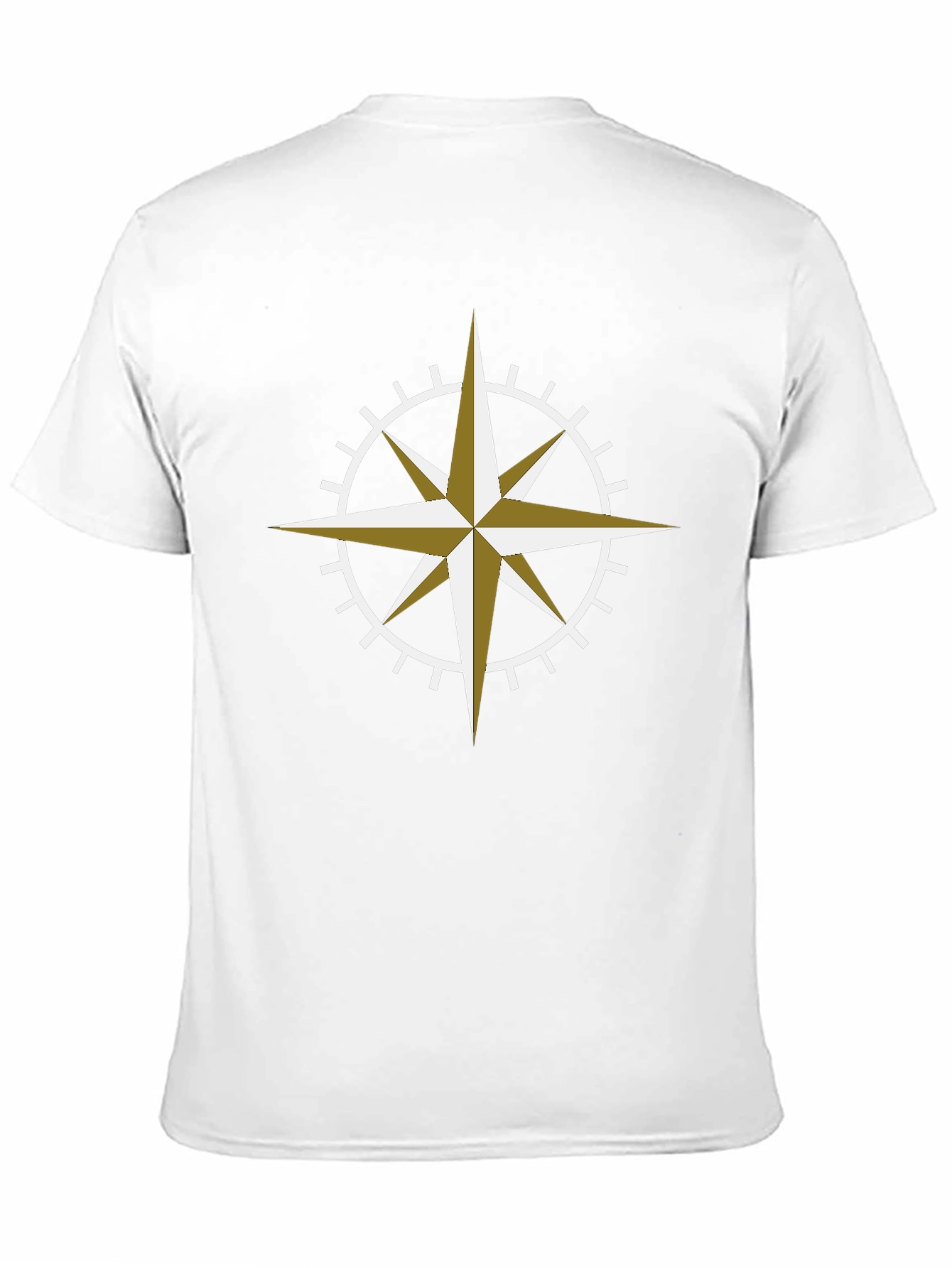 Compass Rose Graphic Tee - Black