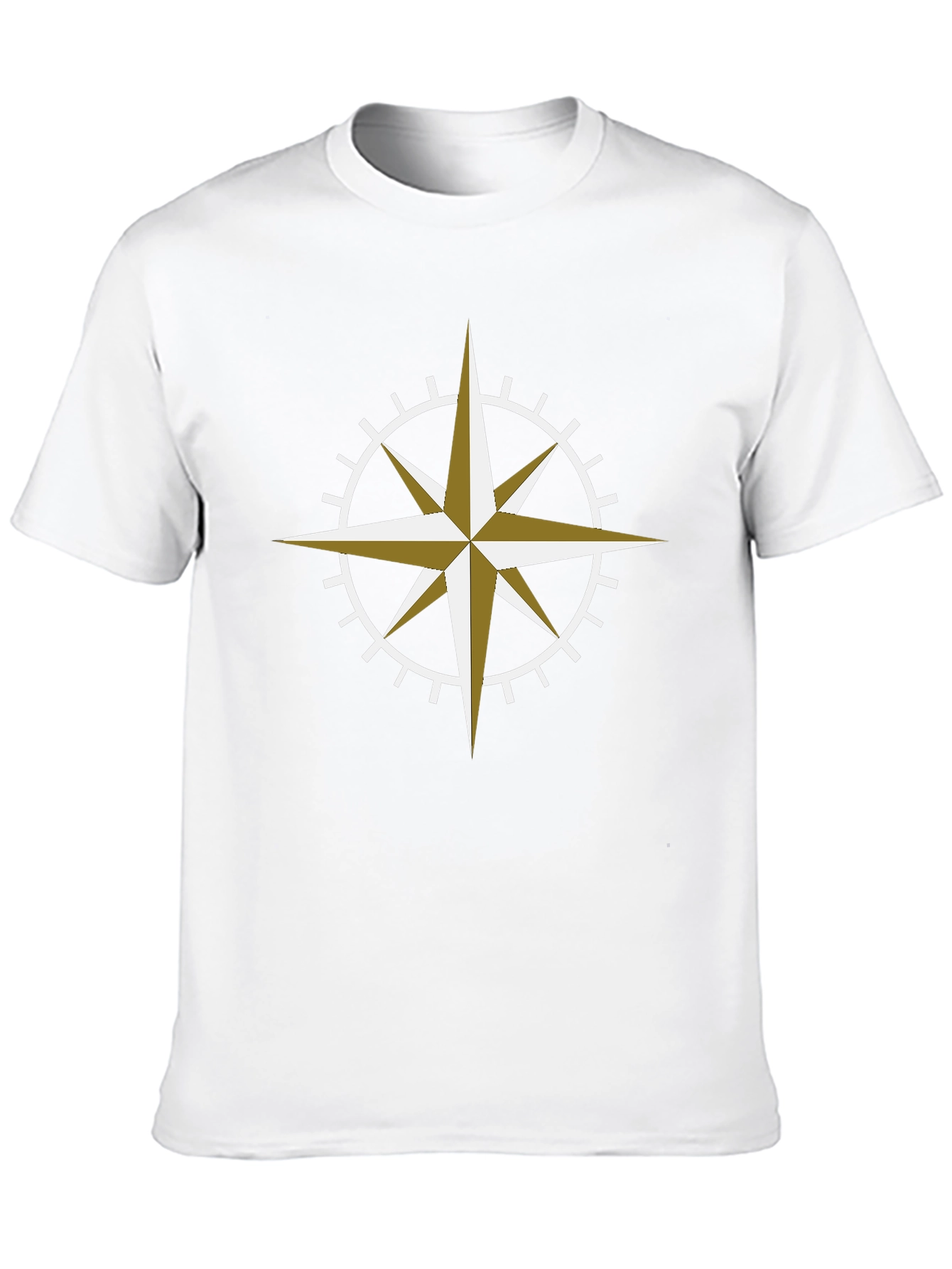 Compass Rose Graphic Tee - Black