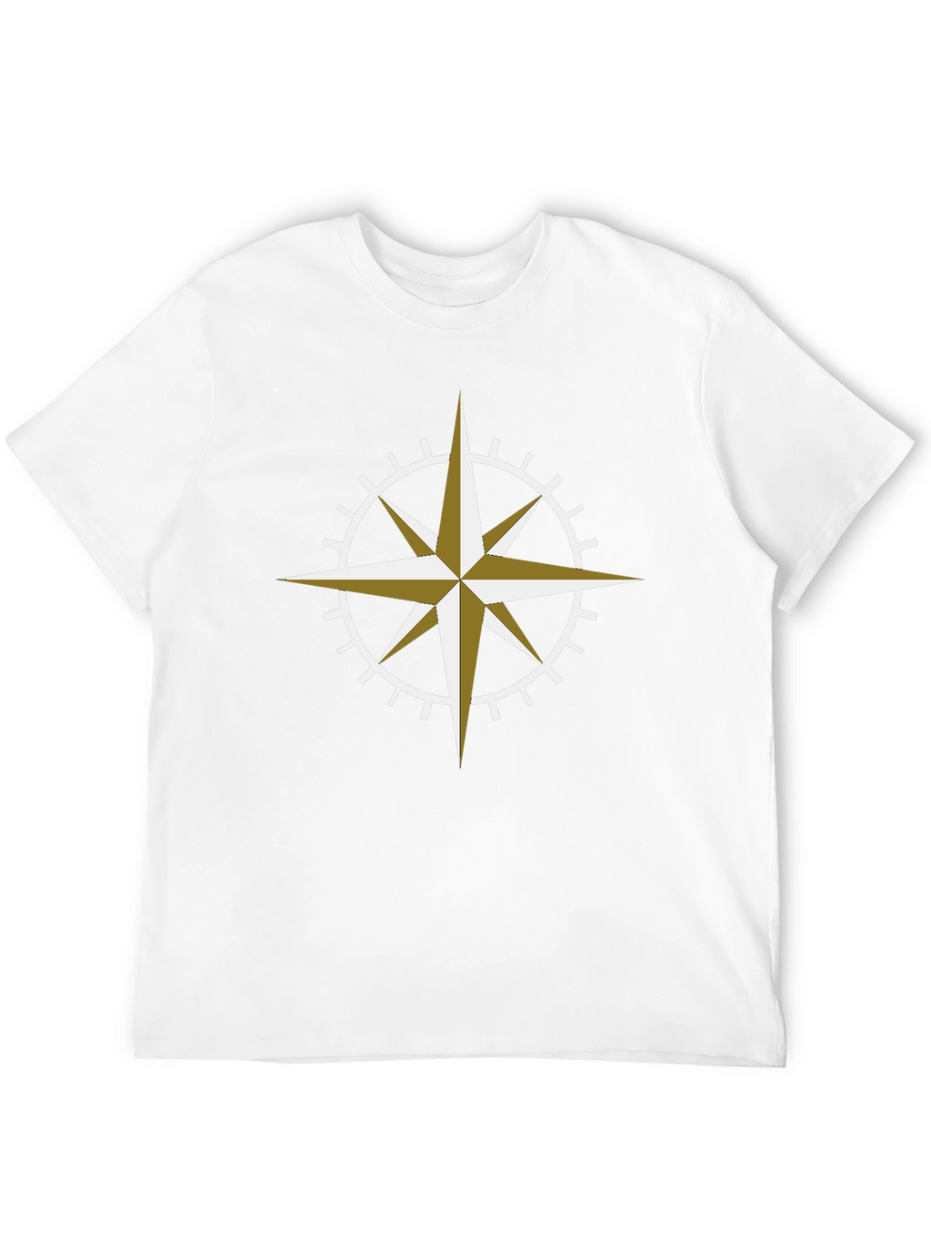Compass Rose Graphic Tee - Black