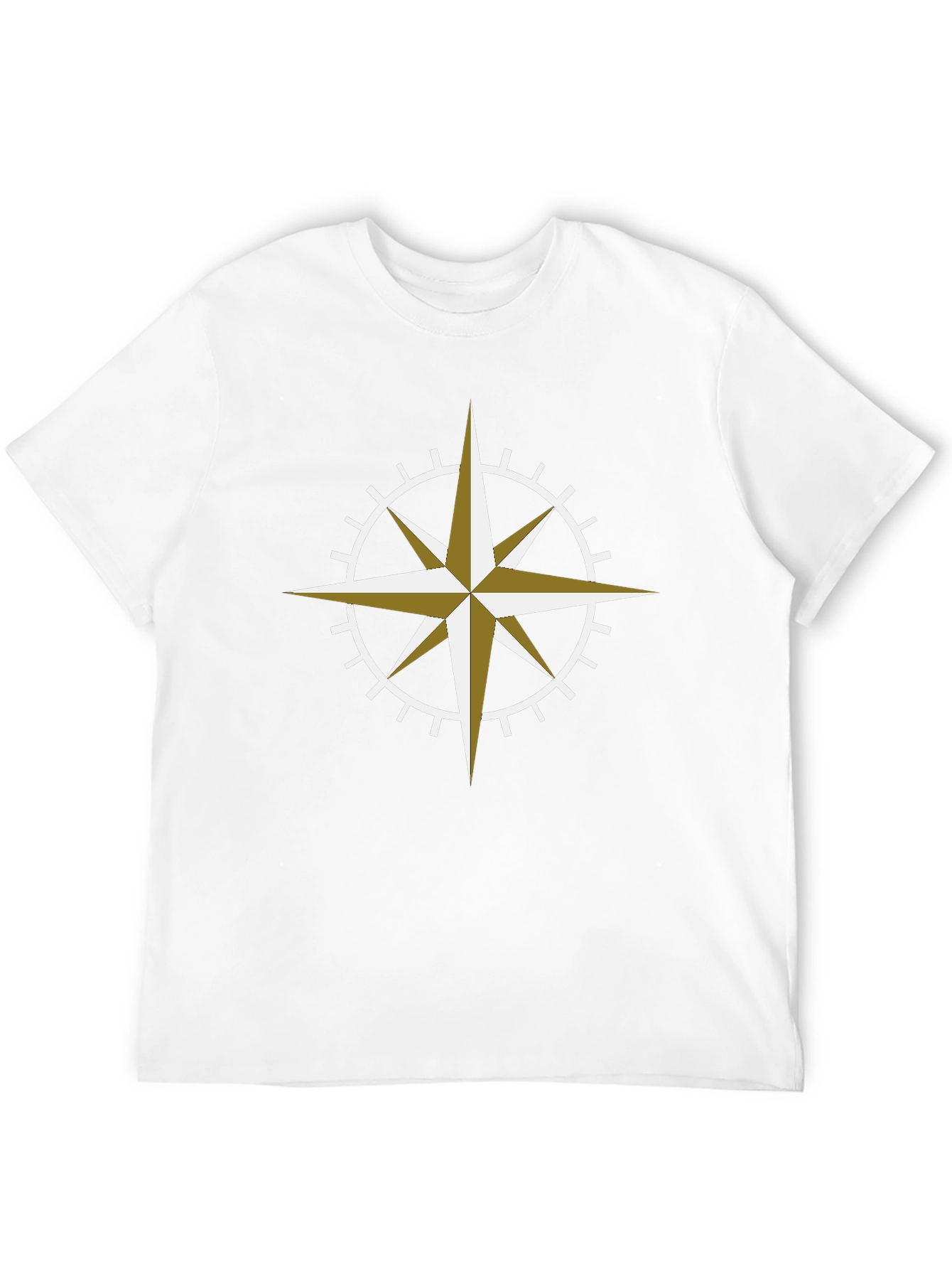 Compass Rose Graphic Tee - Black