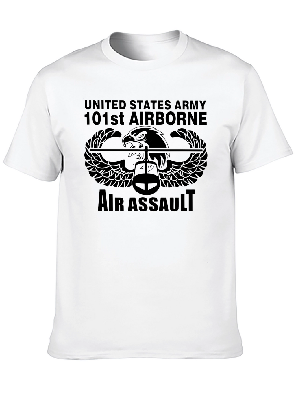 US Army 101st Airborne Air Assault Black T-Shirt