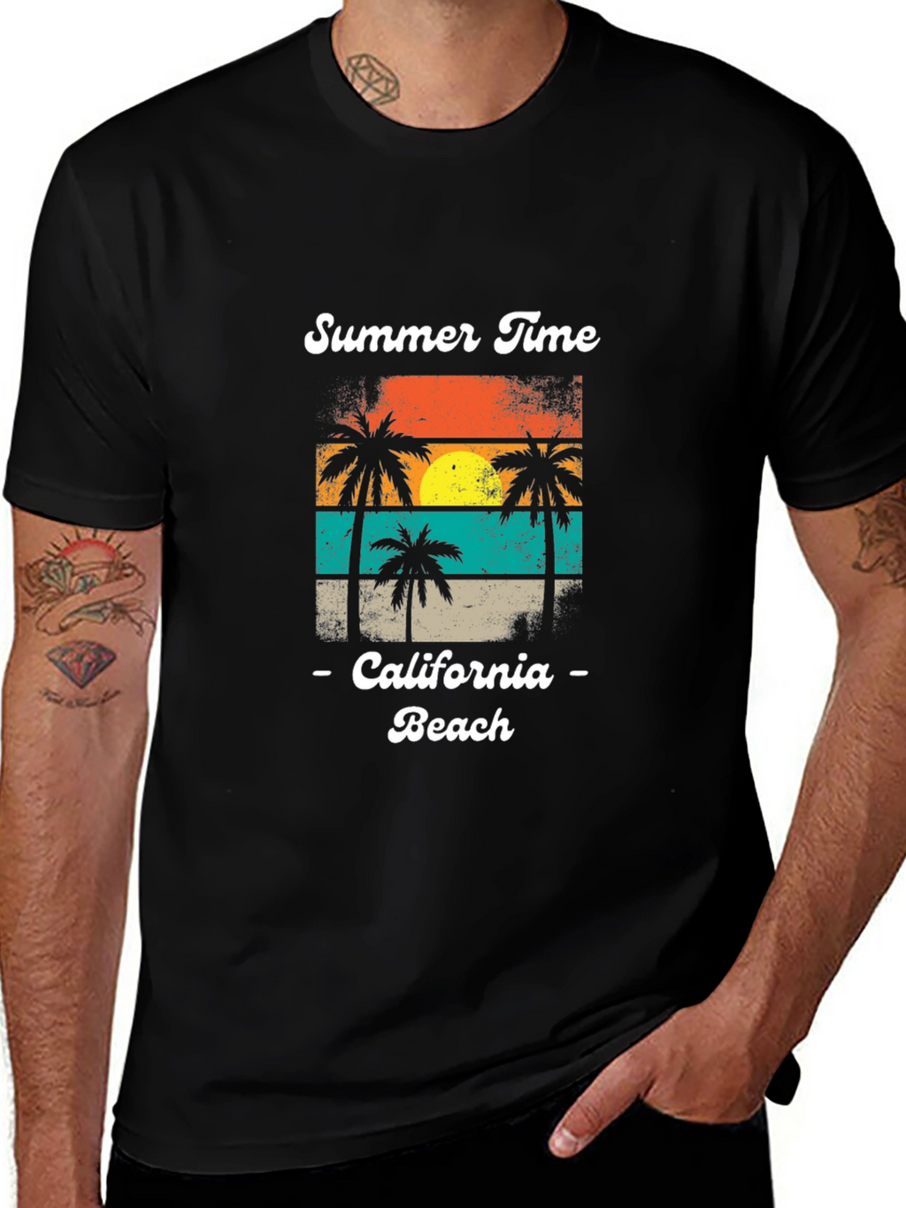 Summer Time California Beach T-Shirt