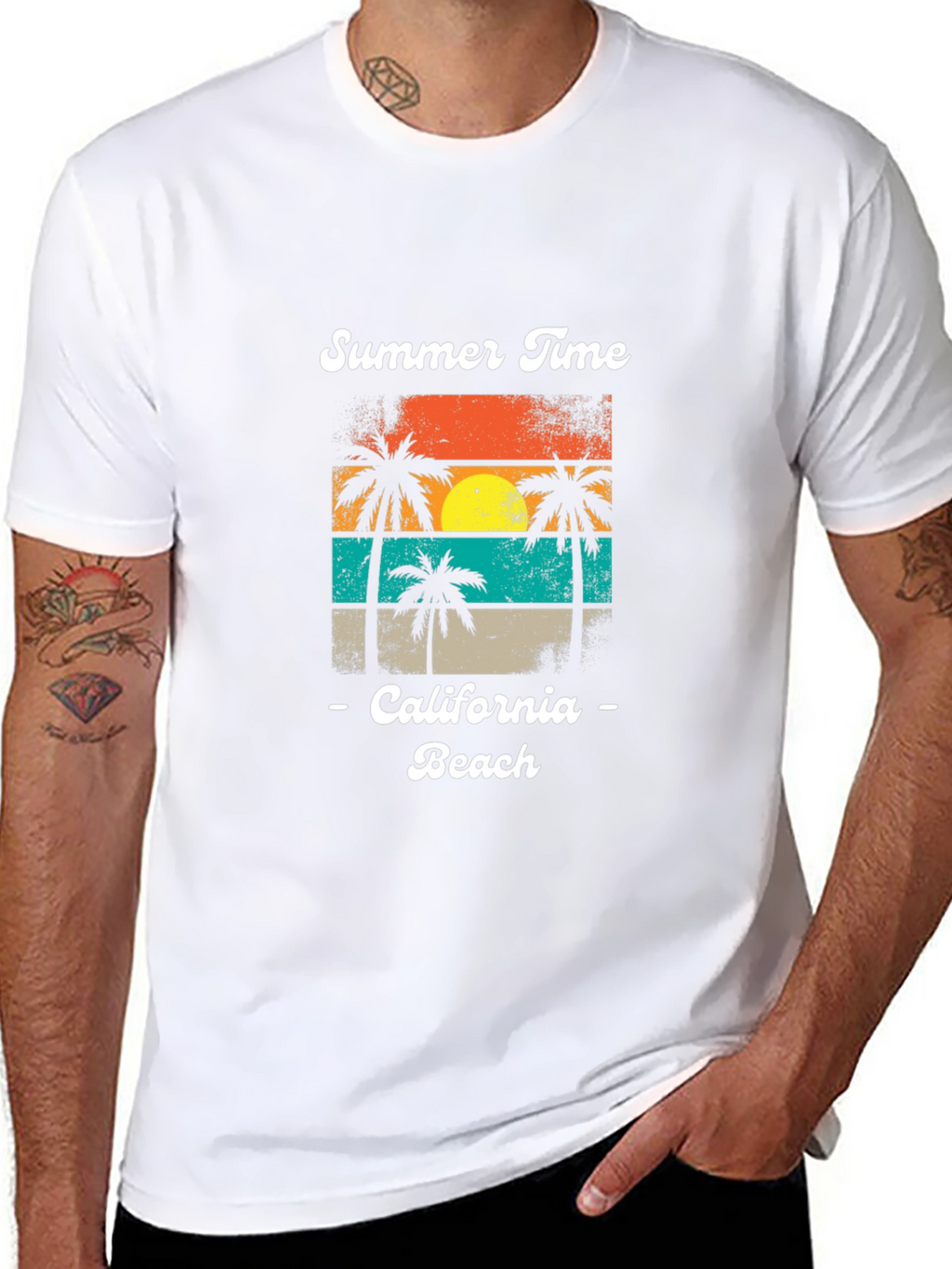 Summer Time California Beach T-Shirt