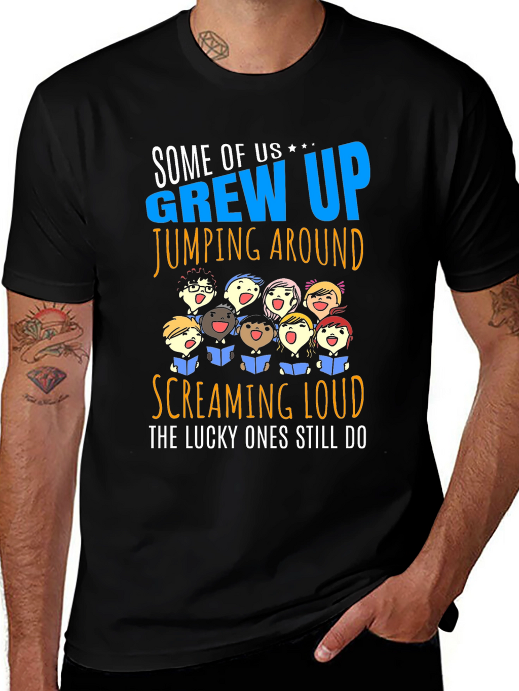 Grew Up Screaming Loud T-Shirt
