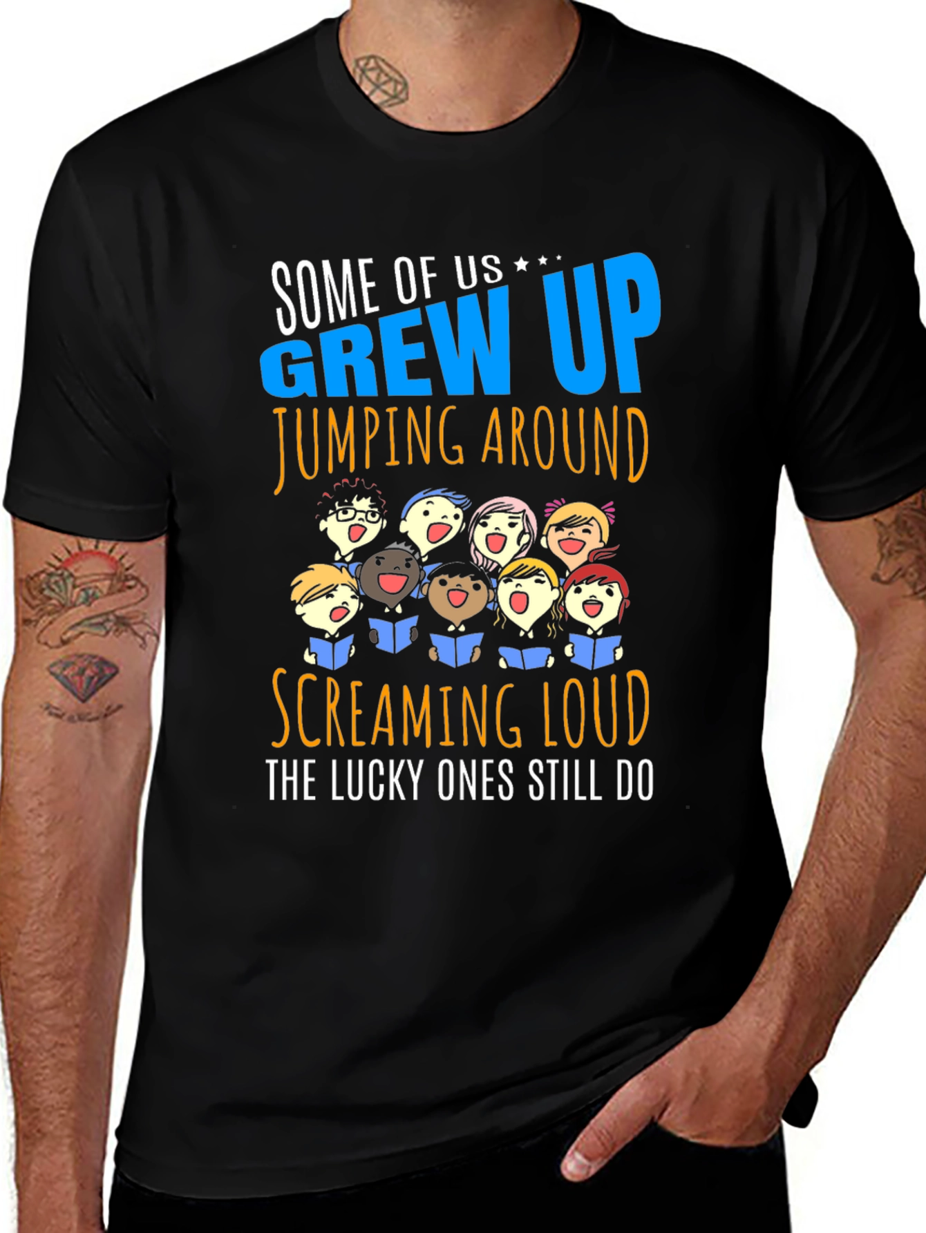 Grew Up Screaming Loud T-Shirt