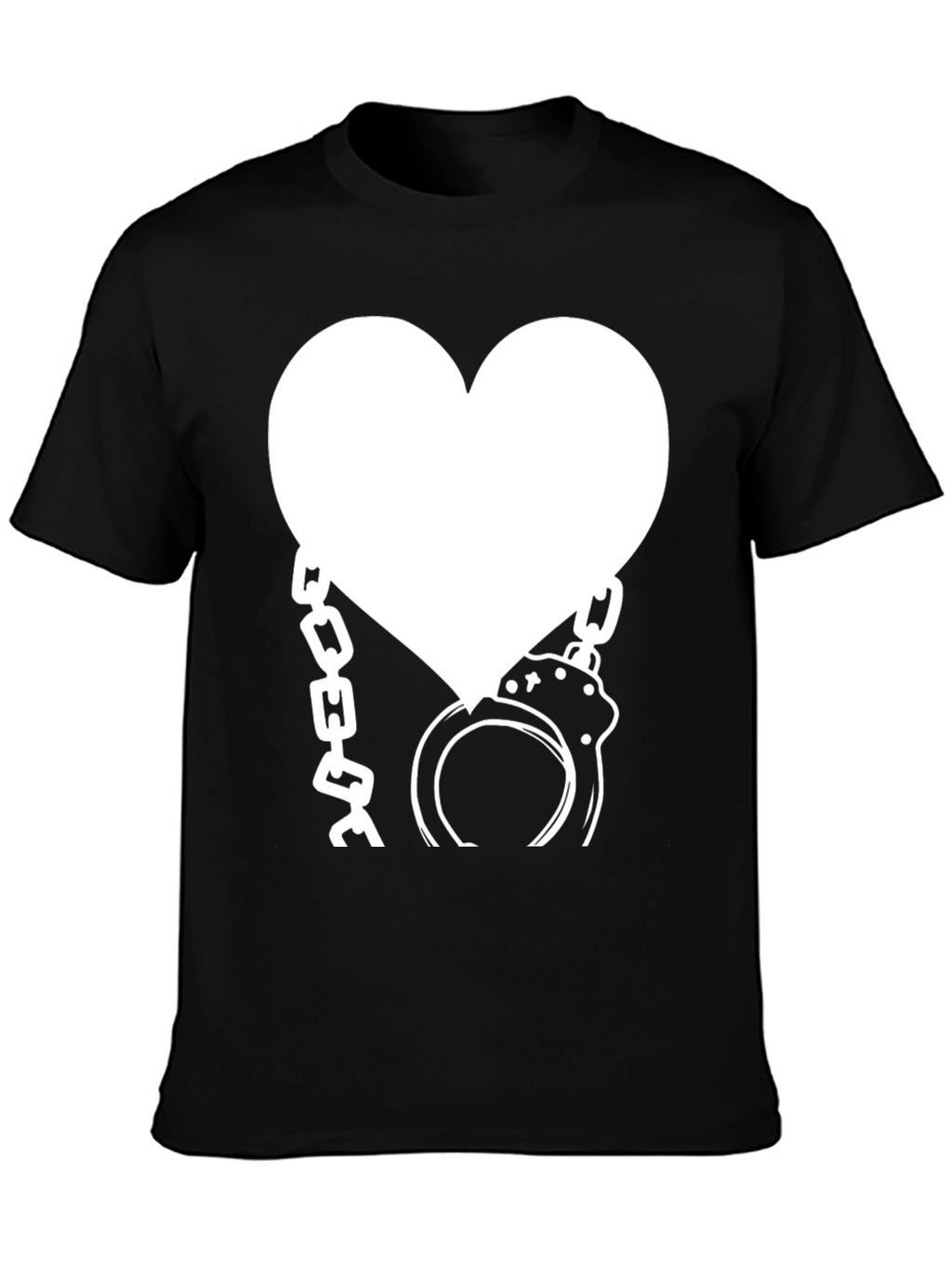 Heart & Handcuffs Graphic T-Shirt