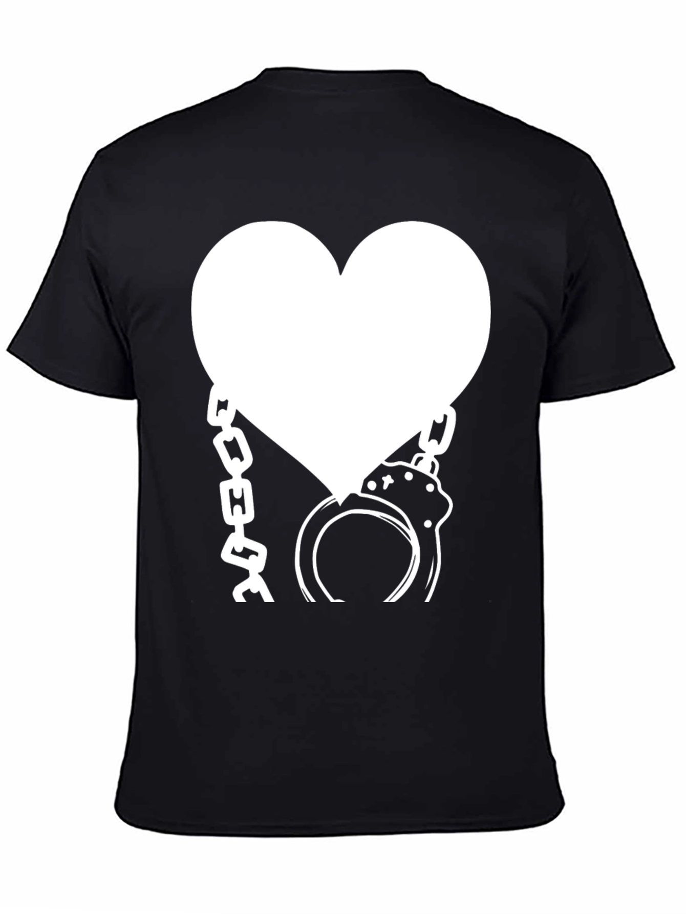 Heart & Handcuffs Graphic T-Shirt