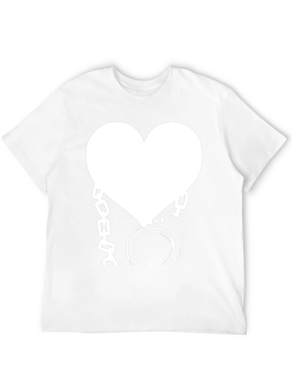 Heart & Handcuffs Graphic T-Shirt