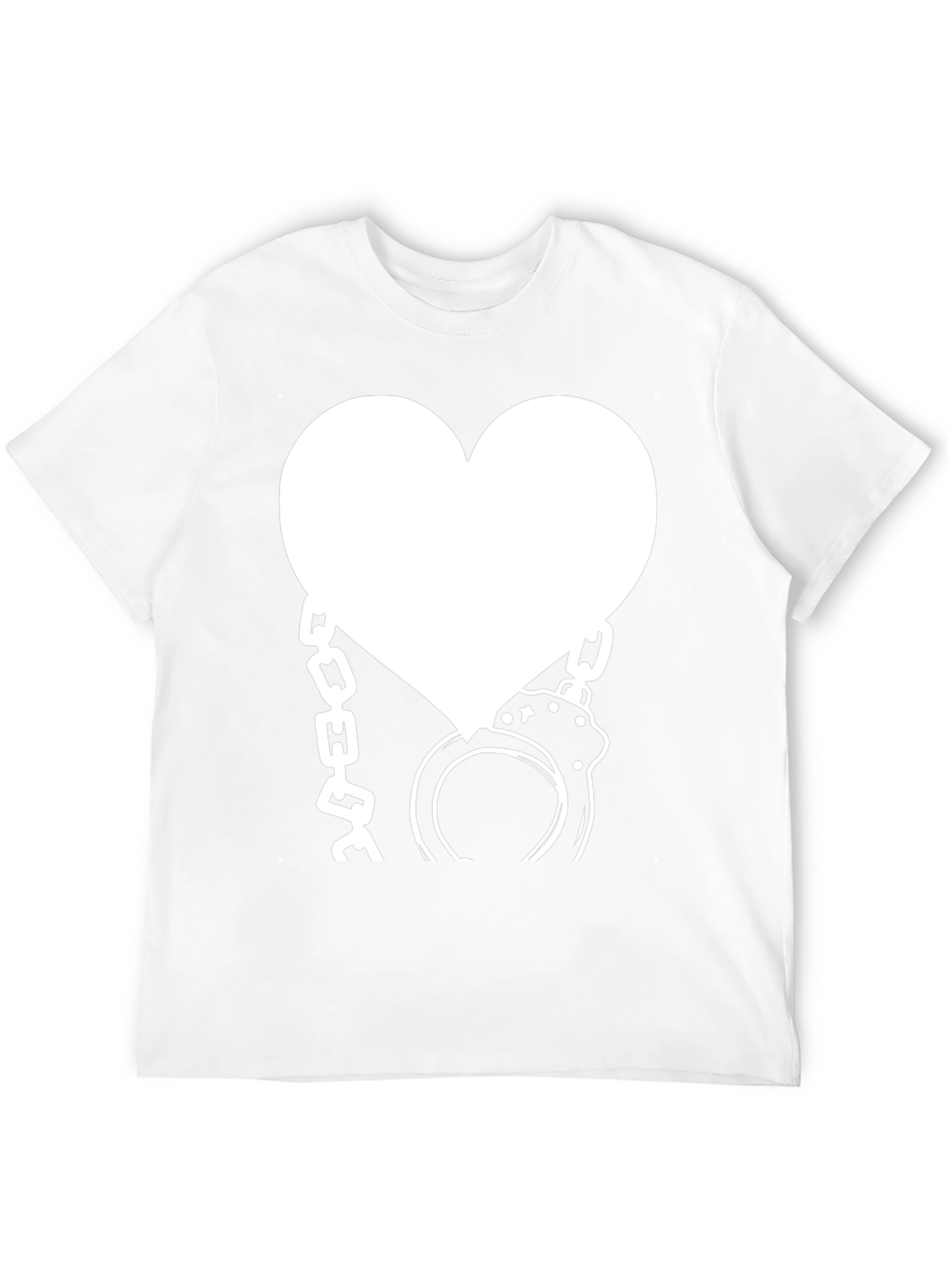 Heart & Handcuffs Graphic T-Shirt