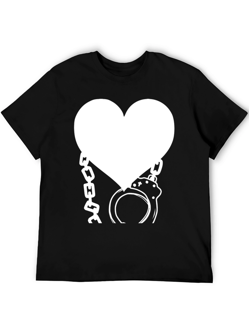 Heart & Handcuffs Graphic T-Shirt