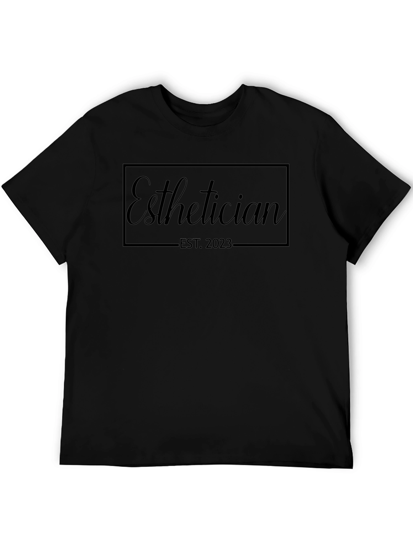 Esthetician EST. 2023 Black T-Shirt