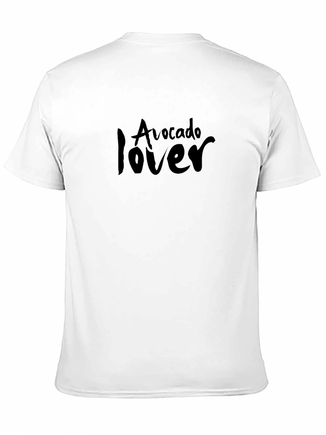 Avocado Lover Black T-Shirt - Casual Tee