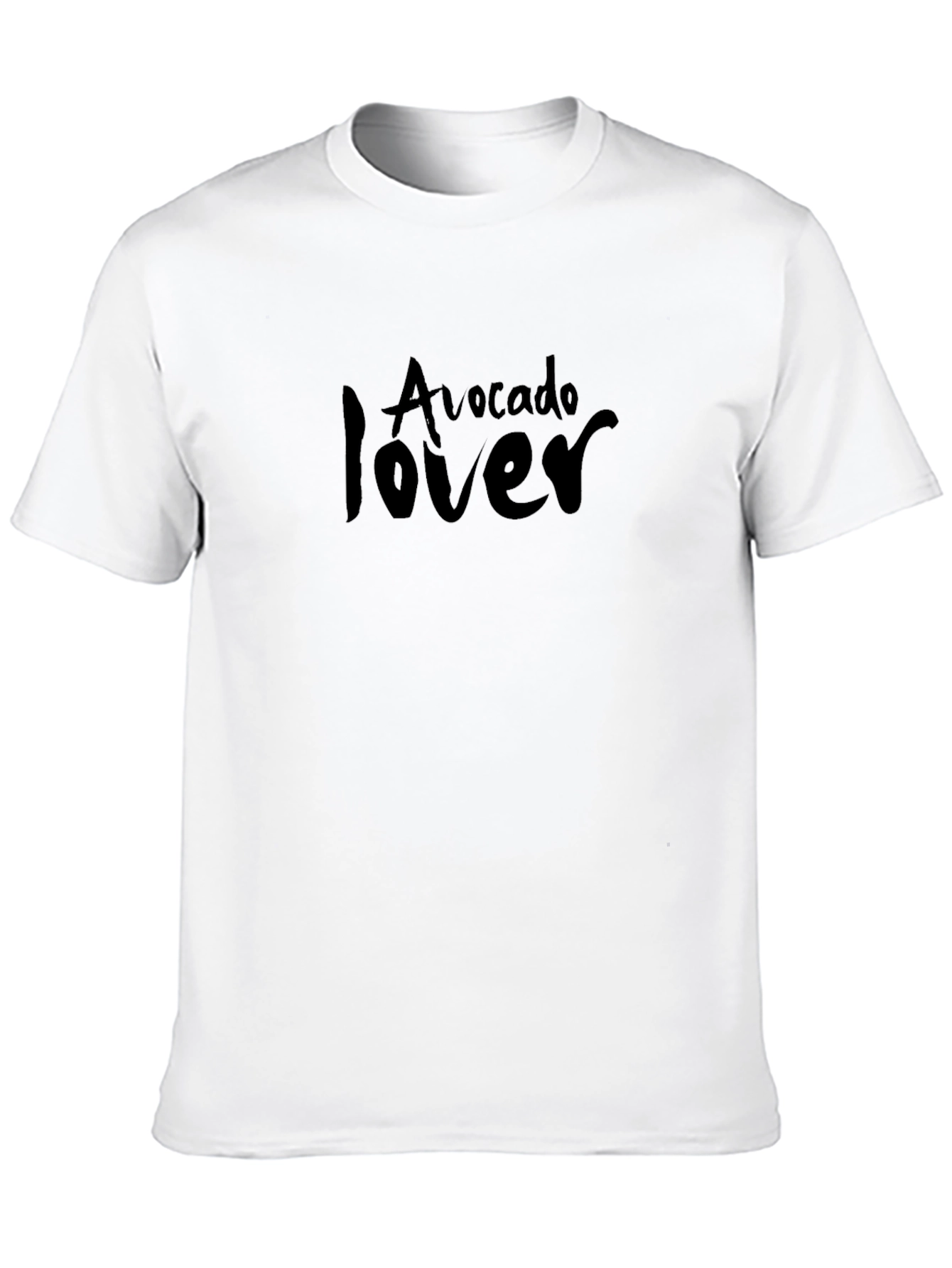 Avocado Lover Black T-Shirt - Casual Tee