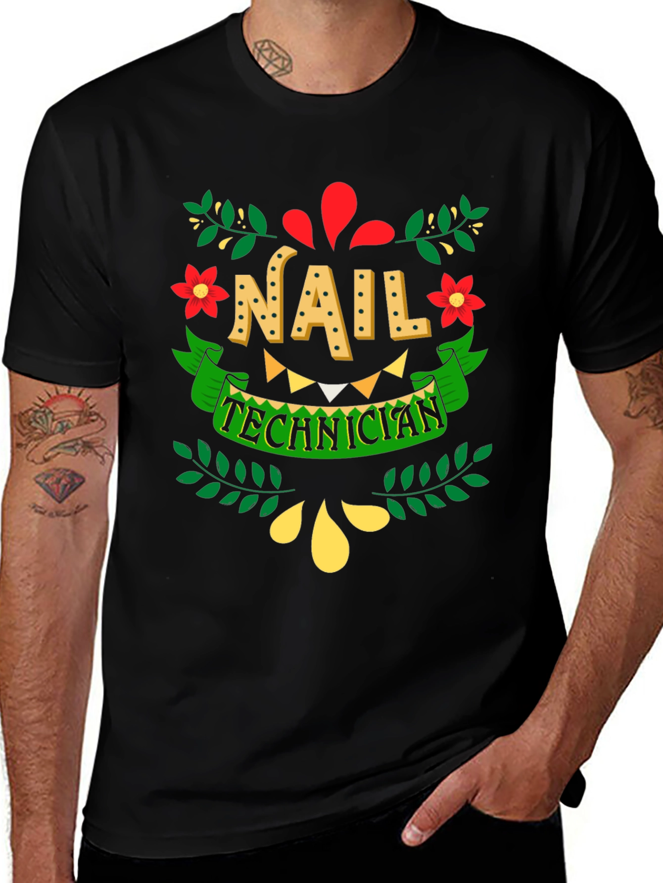 Nail Technician Graphic T-Shirt