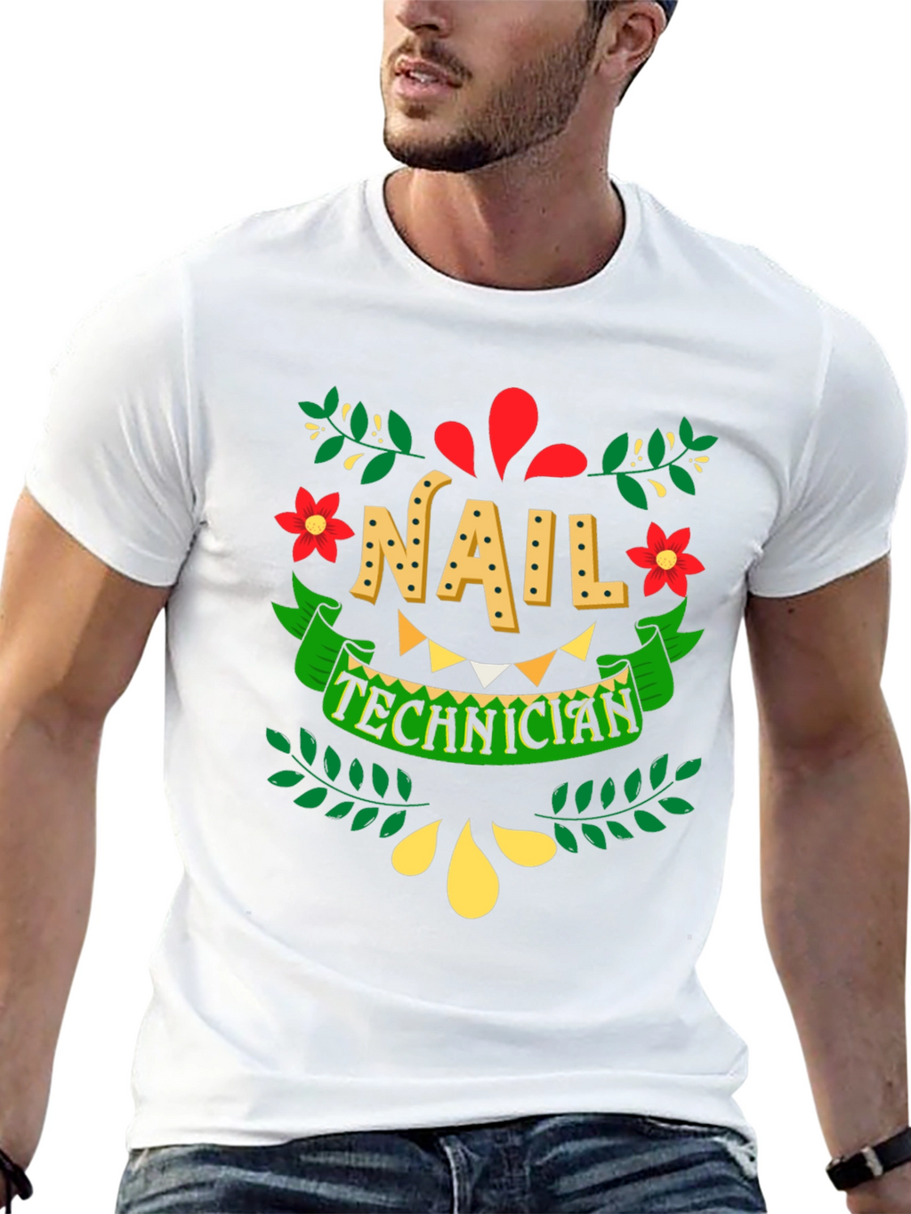 Nail Technician Graphic T-Shirt