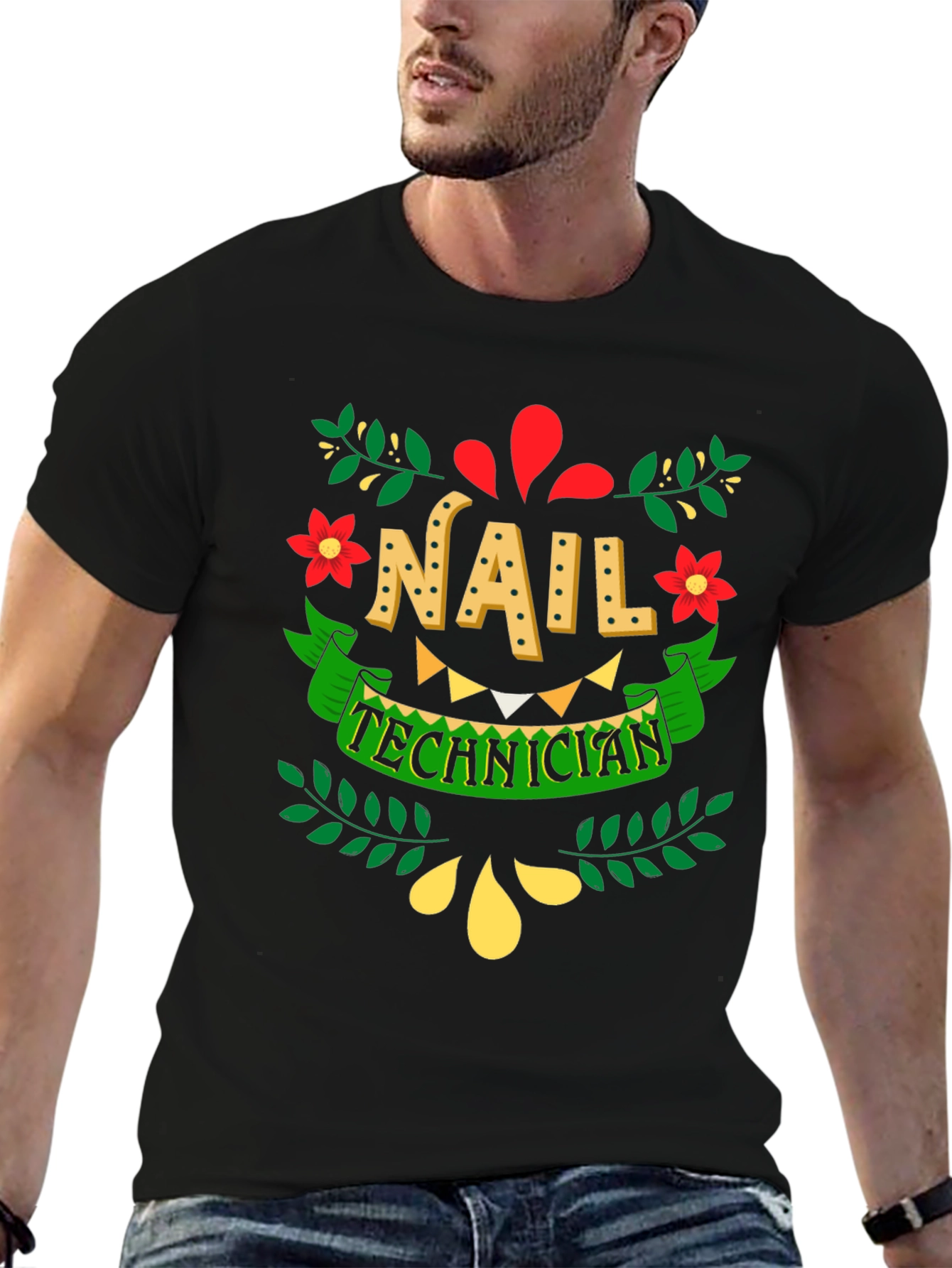Nail Technician Graphic T-Shirt