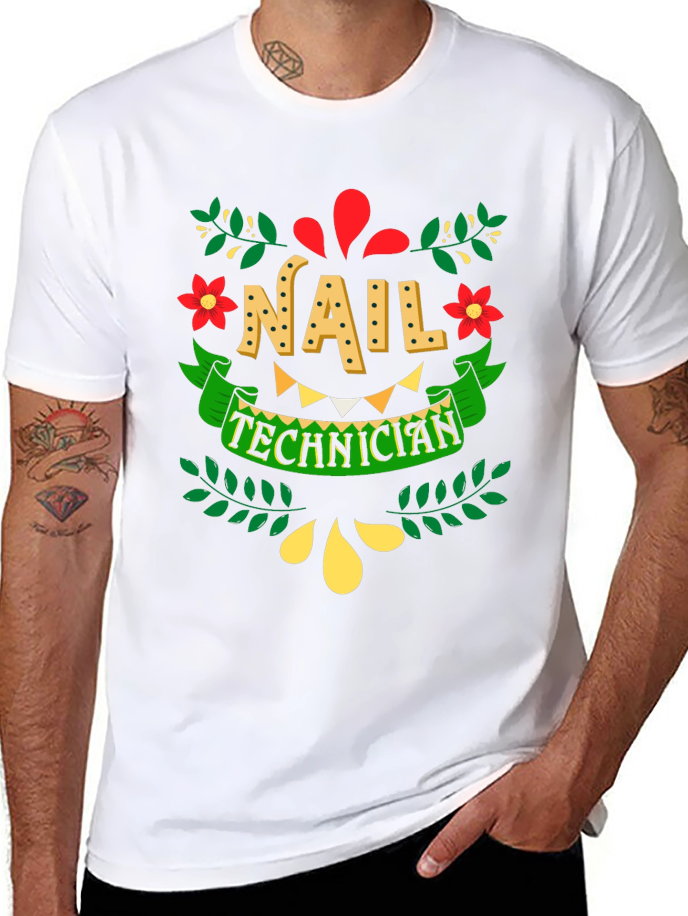 Nail Technician Graphic T-Shirt