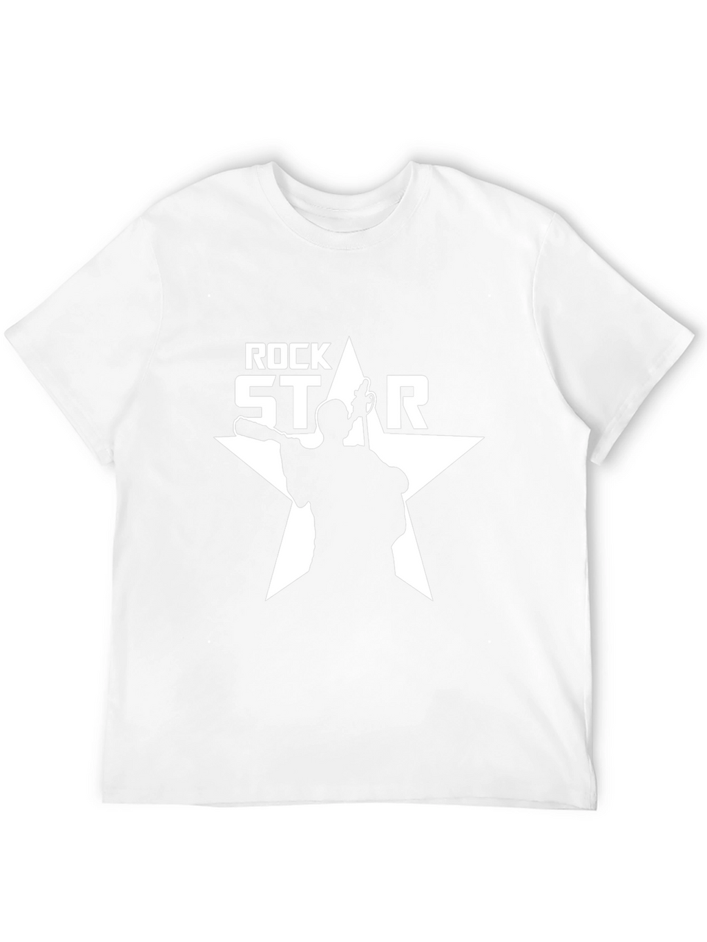 Rock Star Graphic Tee - Mens Black T-Shirt